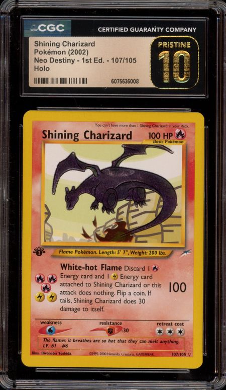 Shining Charizard (107/105) - Neo Destiny (1st Edition)
