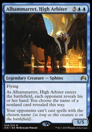 Alhammarret, High Arbiter (Magic Origins) Trading Card