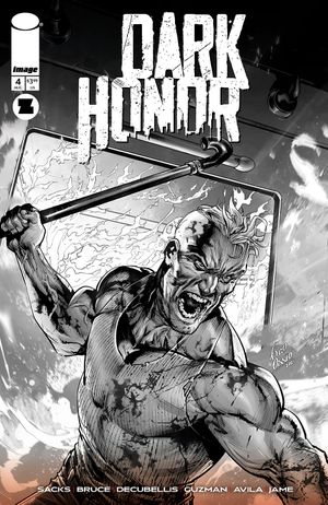 Dark Honor #4 (Cvr B Inc 1:10 Fico Ossio B&W Variant)