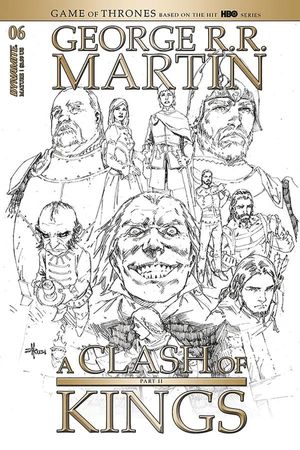 Game of Thrones: A Clash of Kings #6 (20 Copy Rubi B&w Cover)