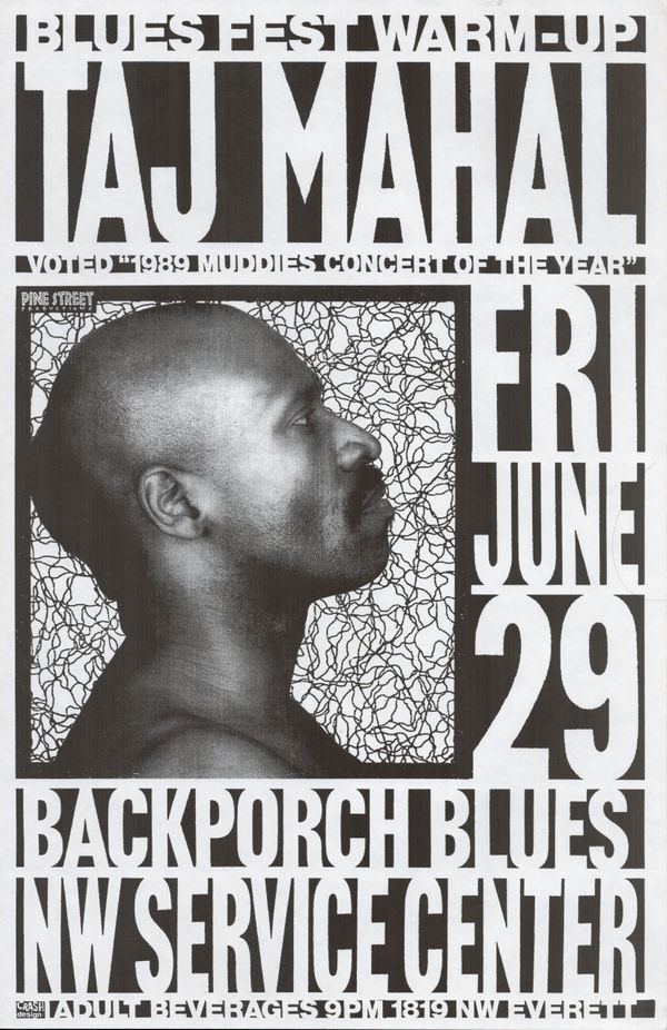 Taj Mahal & Backporch Blues 1000 NW Service Center Jun 29