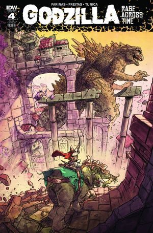 Godzilla Rage Across Time #4 (Subscription Variant)