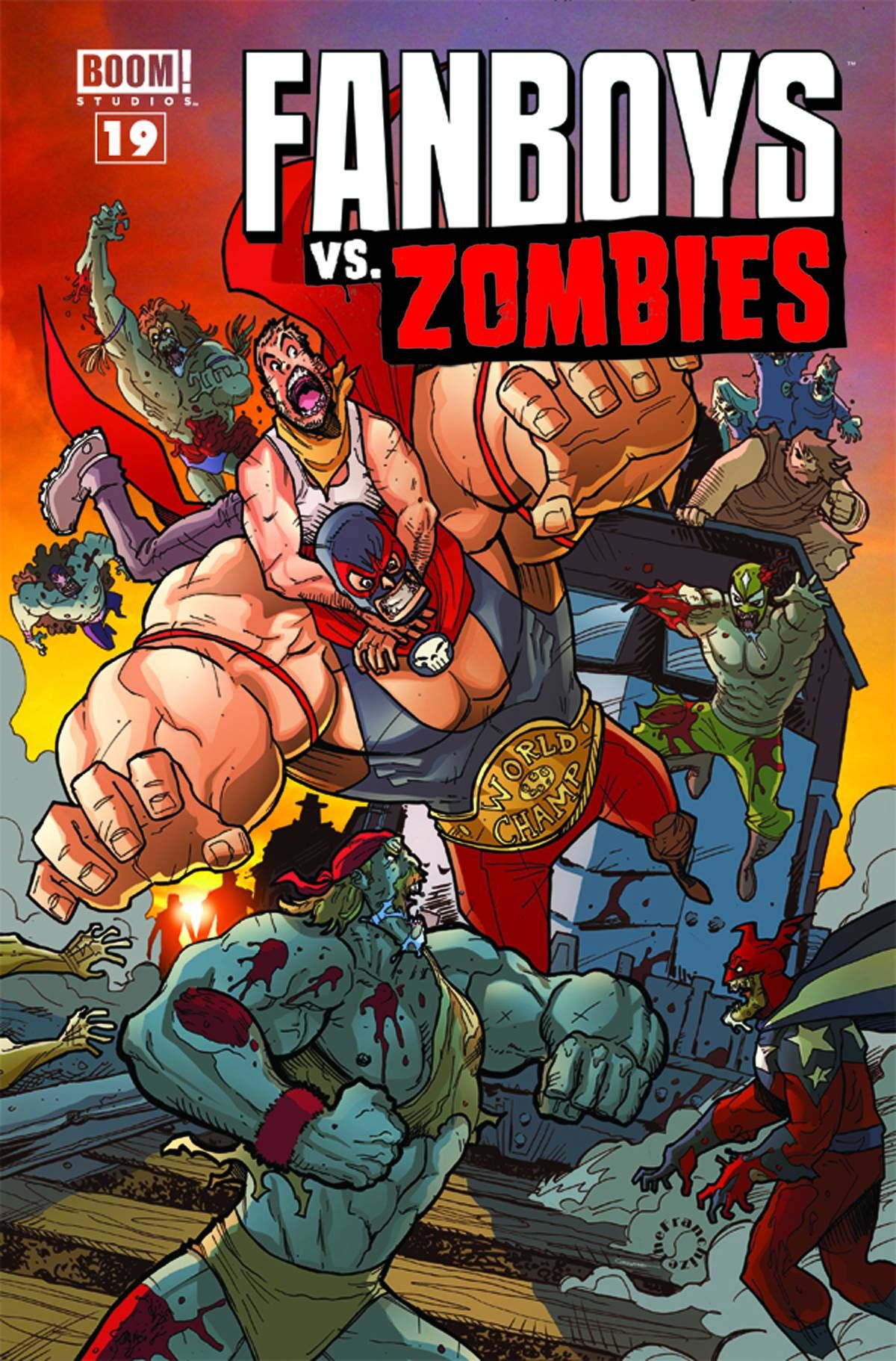 Fanboys vs Zombies #19 Comic