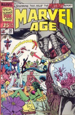 Marvel Age #30 Comic