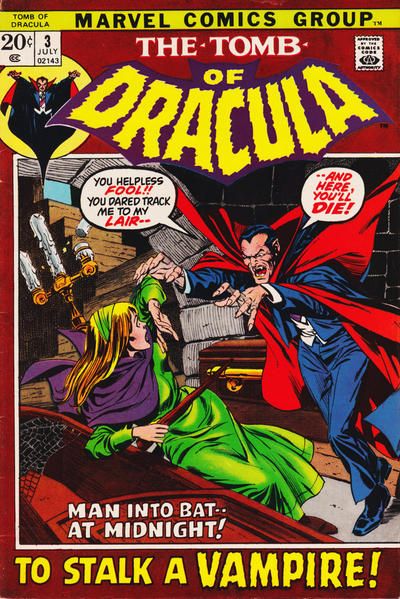 Tomb of Dracula #3 Comic