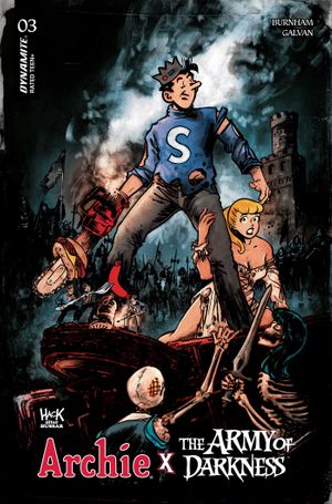 Archie X Army Of Darkness #3 (Cvr N Robert Hack Jughead Variant Trade Dress Variant)
