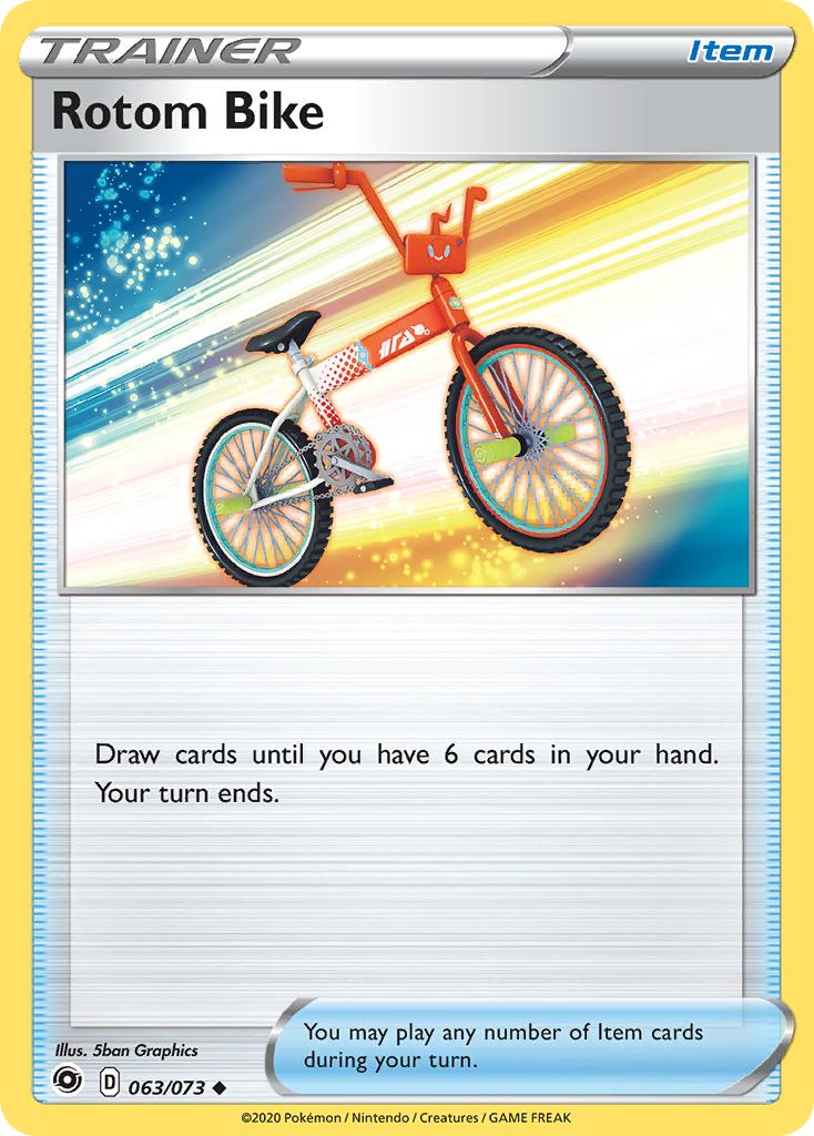 Rotom Bike (63/73) - Champion's Path Pokémon Card