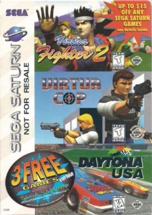 Virtua Fighter 2 - Virtua Cop - Daytona USA [Not For Resale Pack]