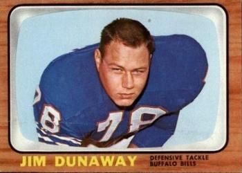 Jim Dunaway 1966 Topps #24 Sports Card