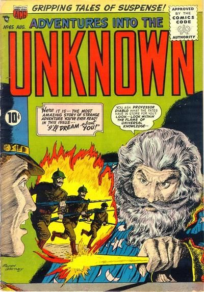 Adventures into the Unknown #65 Comic