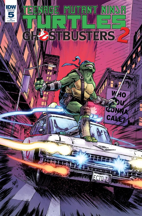 Teenage Mutant Ninja Turtles/Ghostbusters II #5 (10 Copy Cover)
