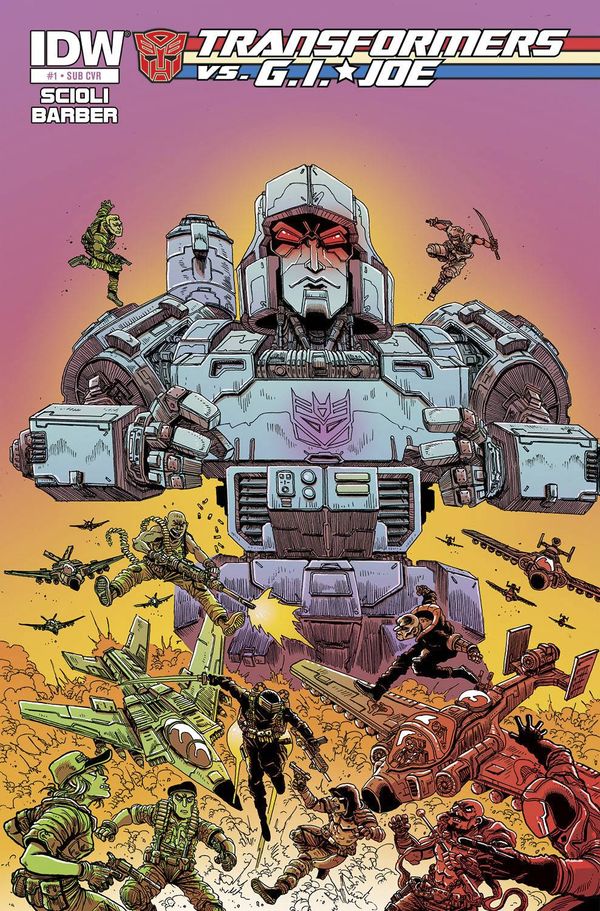 Transformers Vs G.I. Joe #1 (Subscription Var)