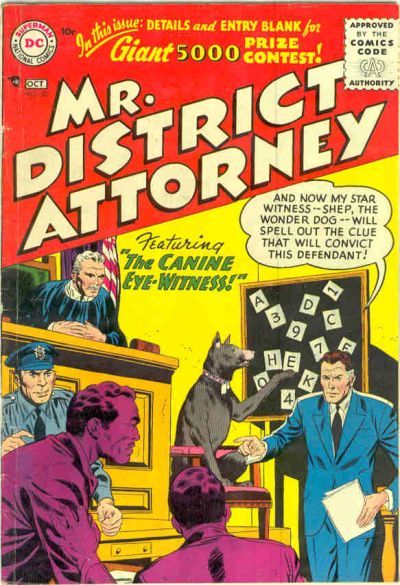 Mr. District Attorney #53 Comic
