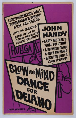 Blow Your Mind-Dance For Delano at Longshoremen's Hall-1966