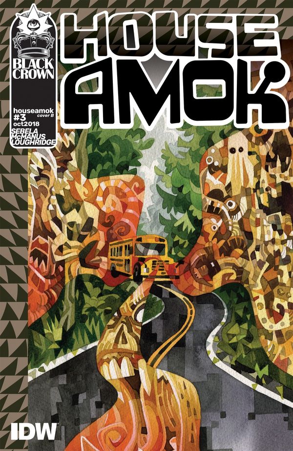House Amok #3 (Cover B Edwards)