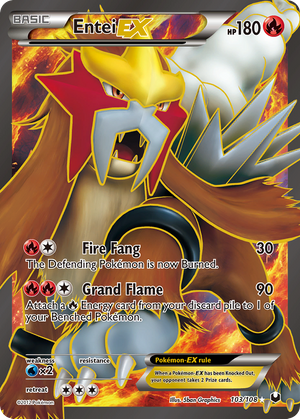 Entei EX (103/108) - Dark Explorers