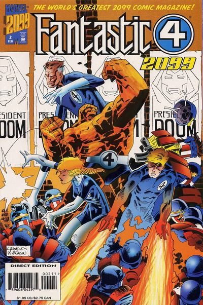 Fantastic Four 2099 #2 Comic