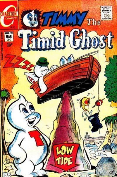 Timmy the Timid Ghost #21 Comic