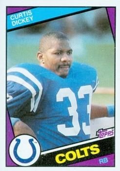 Curtis Dickey 1984 Topps #12 Sports Card