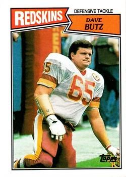 Dave Butz 1987 Topps #75 Sports Card