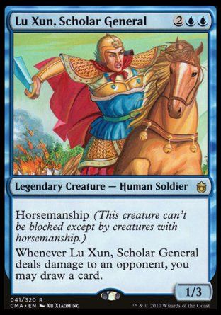 Lu Xun, Scholar General (Commander Anthology) Trading Card