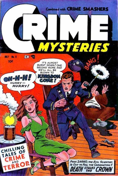 Crime Mysteries #8 Comic