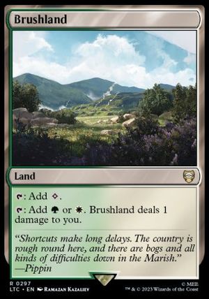 Brushland (The Lord of the Rings Commander Decks)