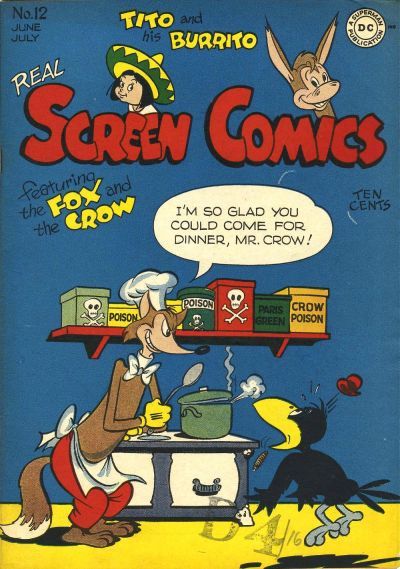 Real Screen Comics #12 Comic