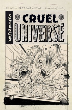 Cruel Universe 2 #2 (Cvr D Inc 1:20 Tom Fowler B&W Artist Edition Variant)