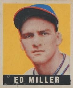 Ed Miller 1948 Leaf #68 Sports Card