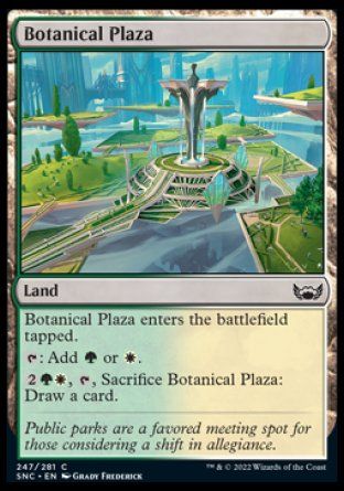 Botanical Plaza (Streets of New Capenna) Trading Card