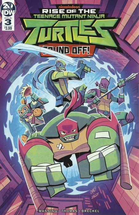 Rise of the Teenage Mutant Ninja Turtles: Sound Off #3 Comic