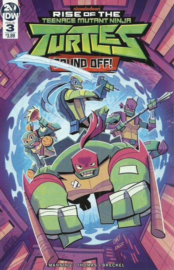Rise of the Teenage Mutant Ninja Turtles: Sound Off #3