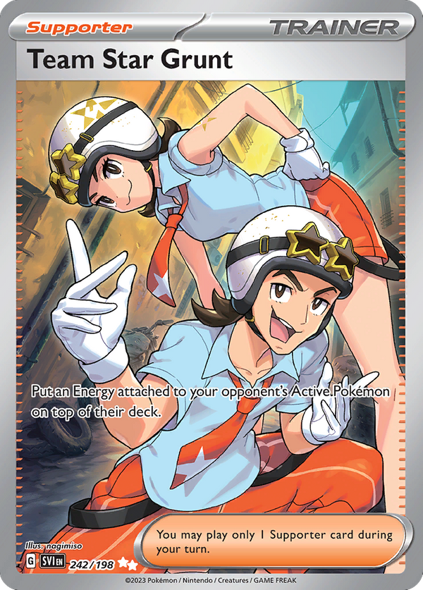 Team Star Grunt (242/198) - Scarlet & Violet