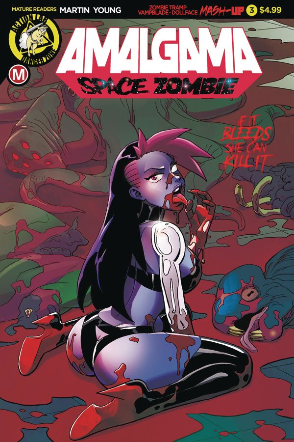 Amalgama: Space Zombie #3 Comic