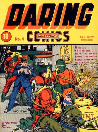 Daring Mystery Comics #4 Comic