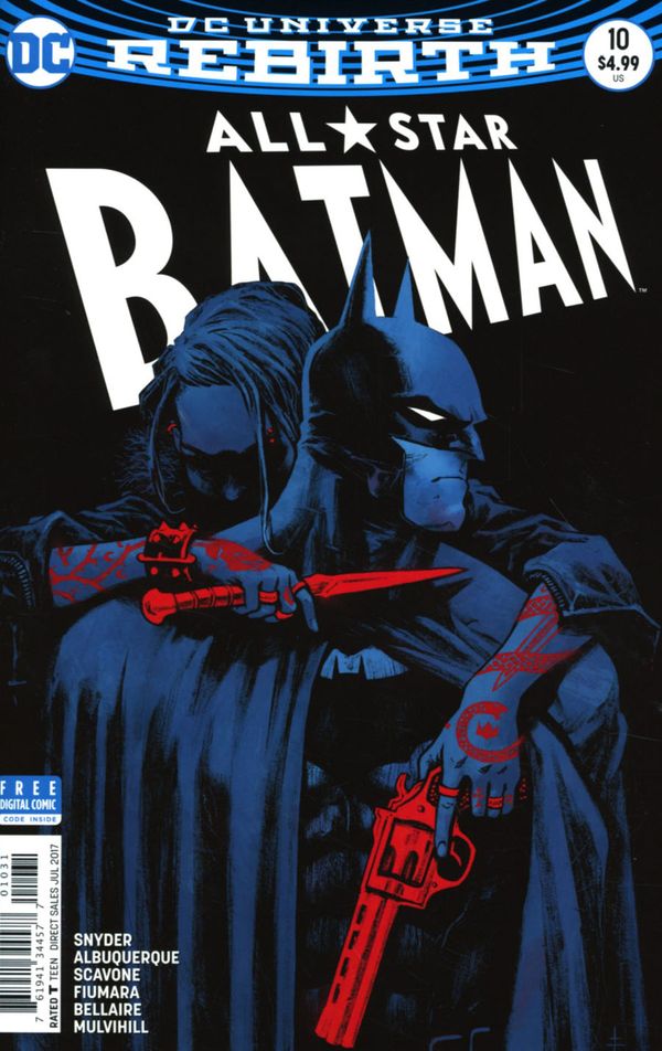 All Star Batman #10 (Francavilla Variant Cover)