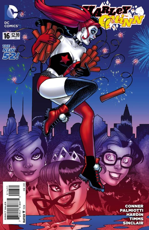 Harley Quinn #16 (Left Hand Variant)