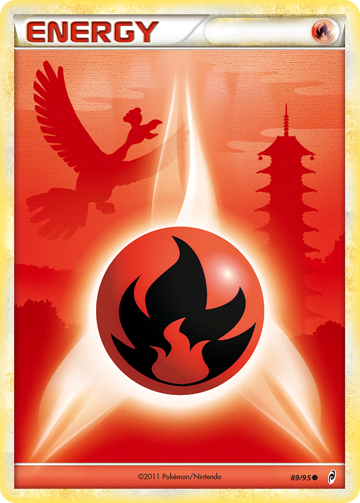 Fire Energy (89/95) - Call of Legends Pokémon Card