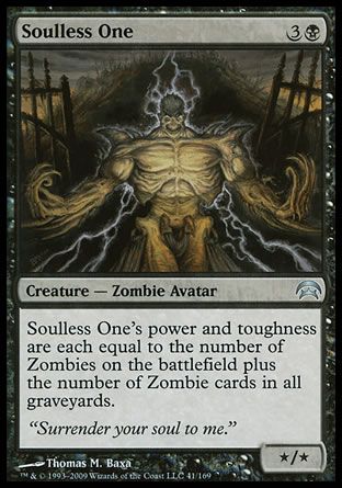 Soulless One (Planechase decks) Trading Card