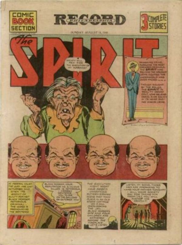 Spirit Section #8/18/1940