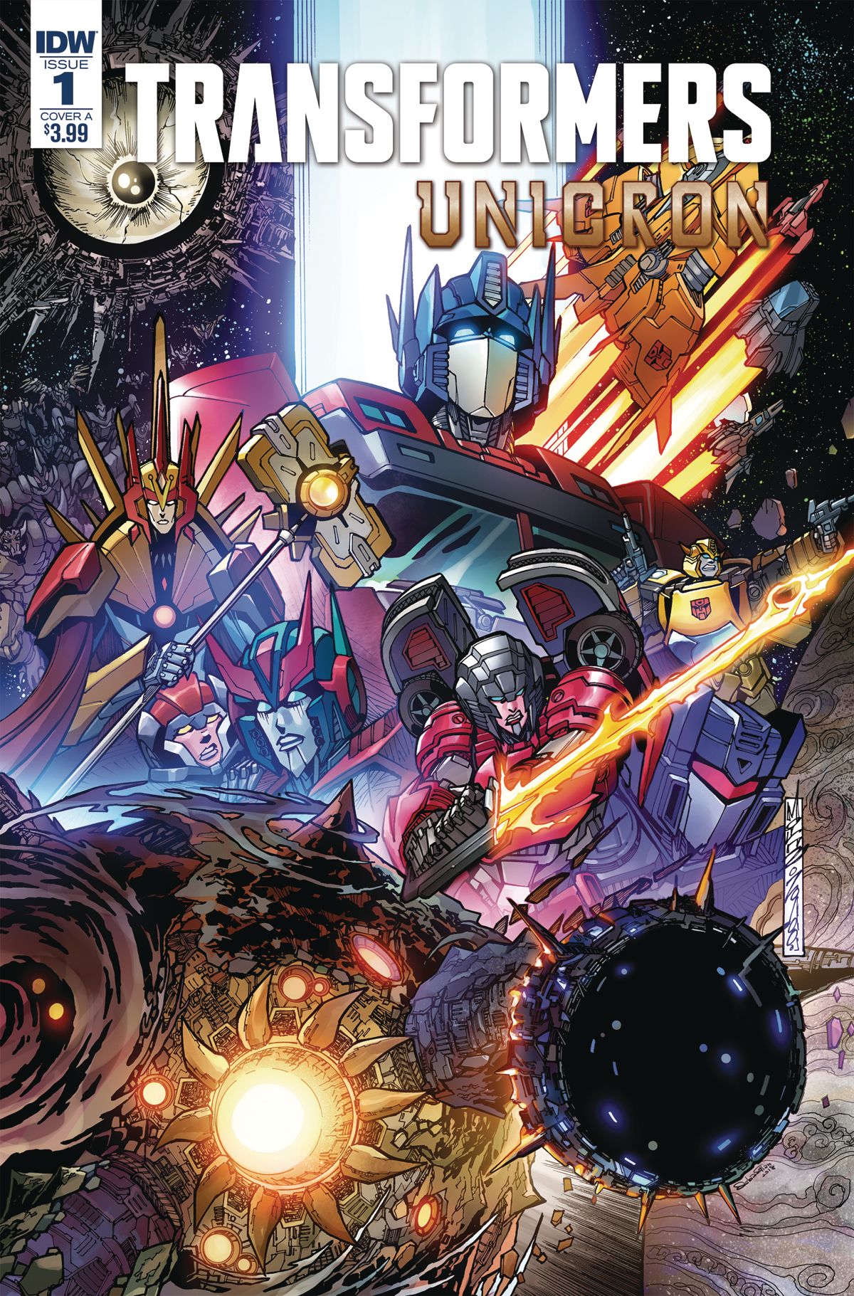 Transformers Unicron #1 Comic