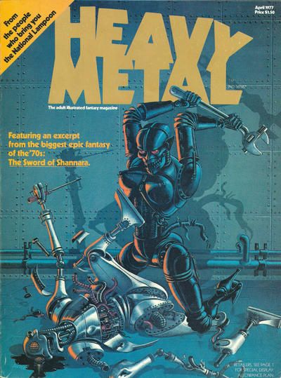 Heavy Metal Magazine #1 Comic