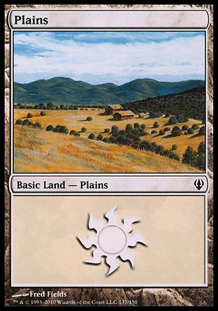 Plains (Archenemy - decks) Trading Card