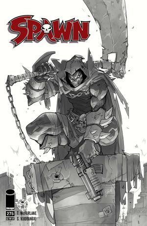 Spawn #275 (25th Anniversary Cover B B&w H)