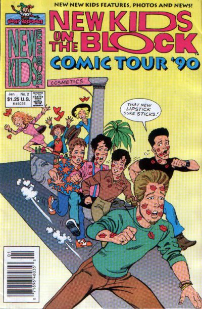 New Kids On The Block Comics Tour '90/91 #2 Comic