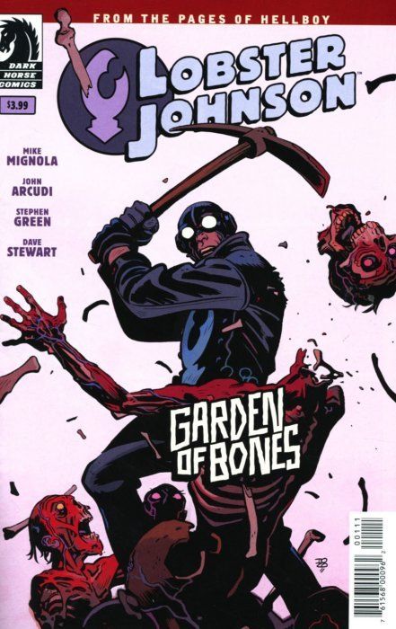 Lobster Johnson: Garden of Bones #1 Comic