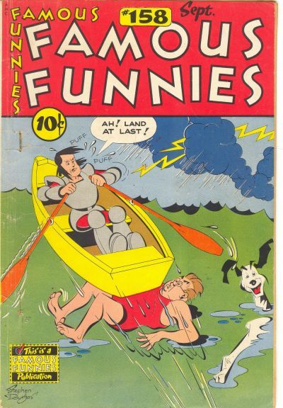 Famous Funnies #158 Comic