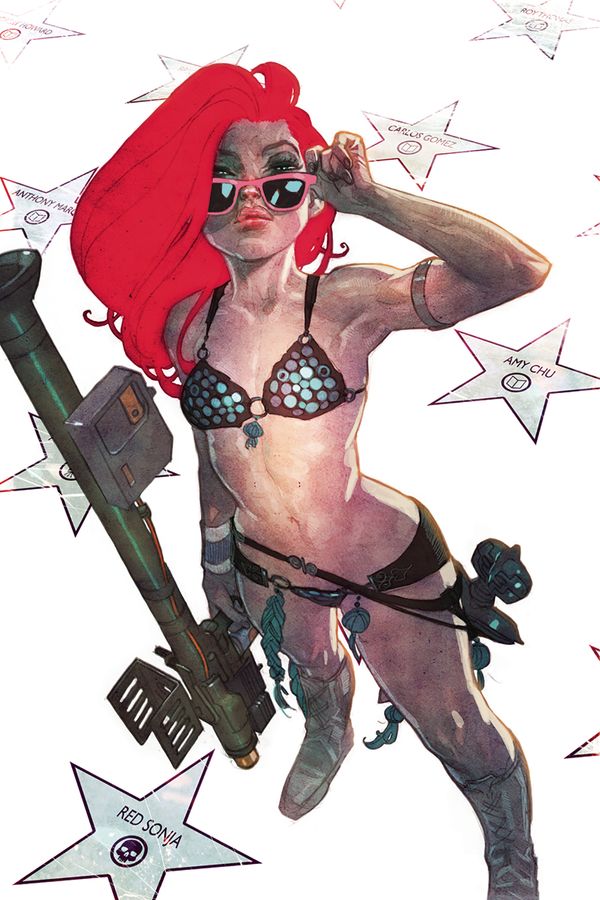 Red Sonja #13 (Cover F 10 Copy Caldwell Virgin In)