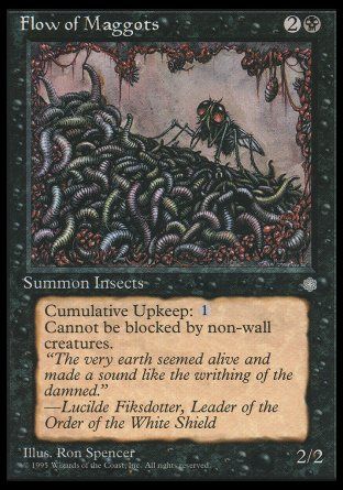 Flow of Maggots (Ice Age) Trading Card